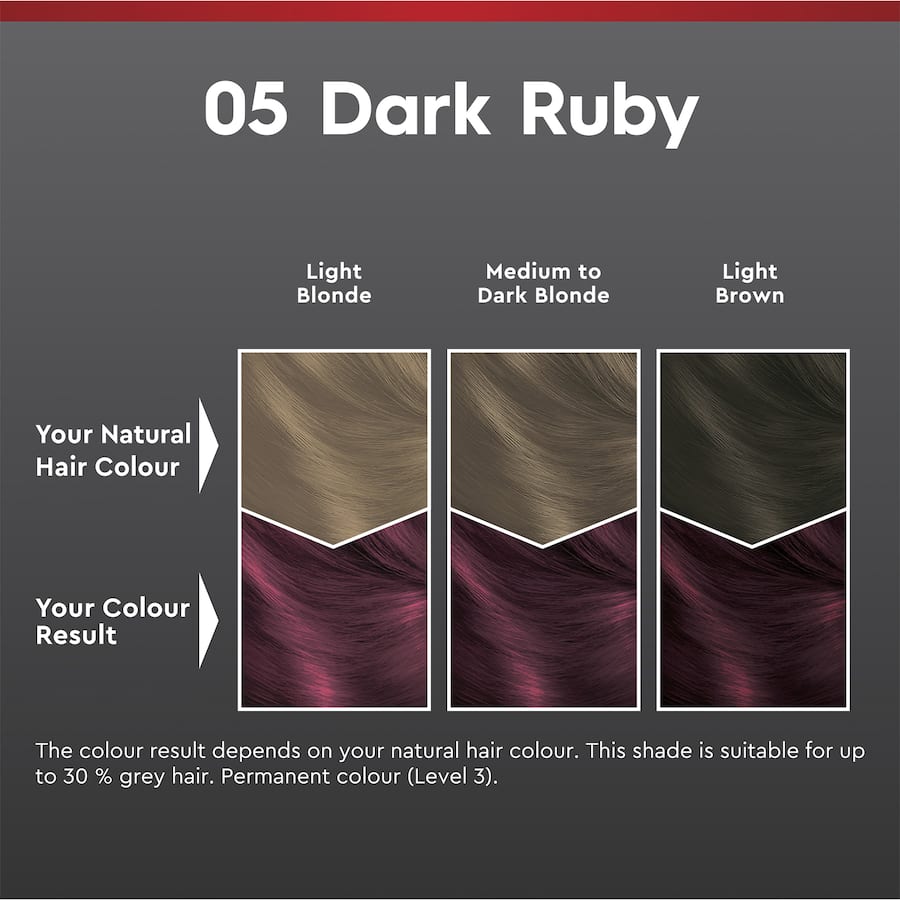 Schwarzkopf Brilliance Hair Colour 05 Dark Ruby 1pack