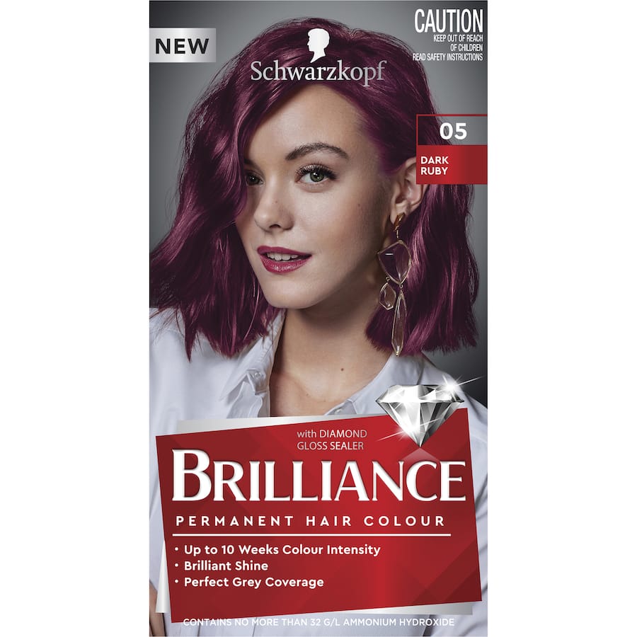 Schwarzkopf Brilliance Hair Colour 05 Dark Ruby 1pack