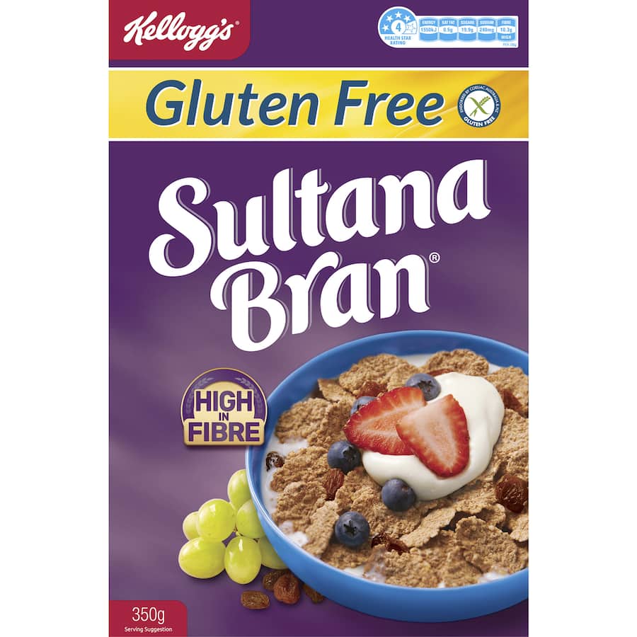 Kelloggs Sultana Bran Gluten Free 350g
