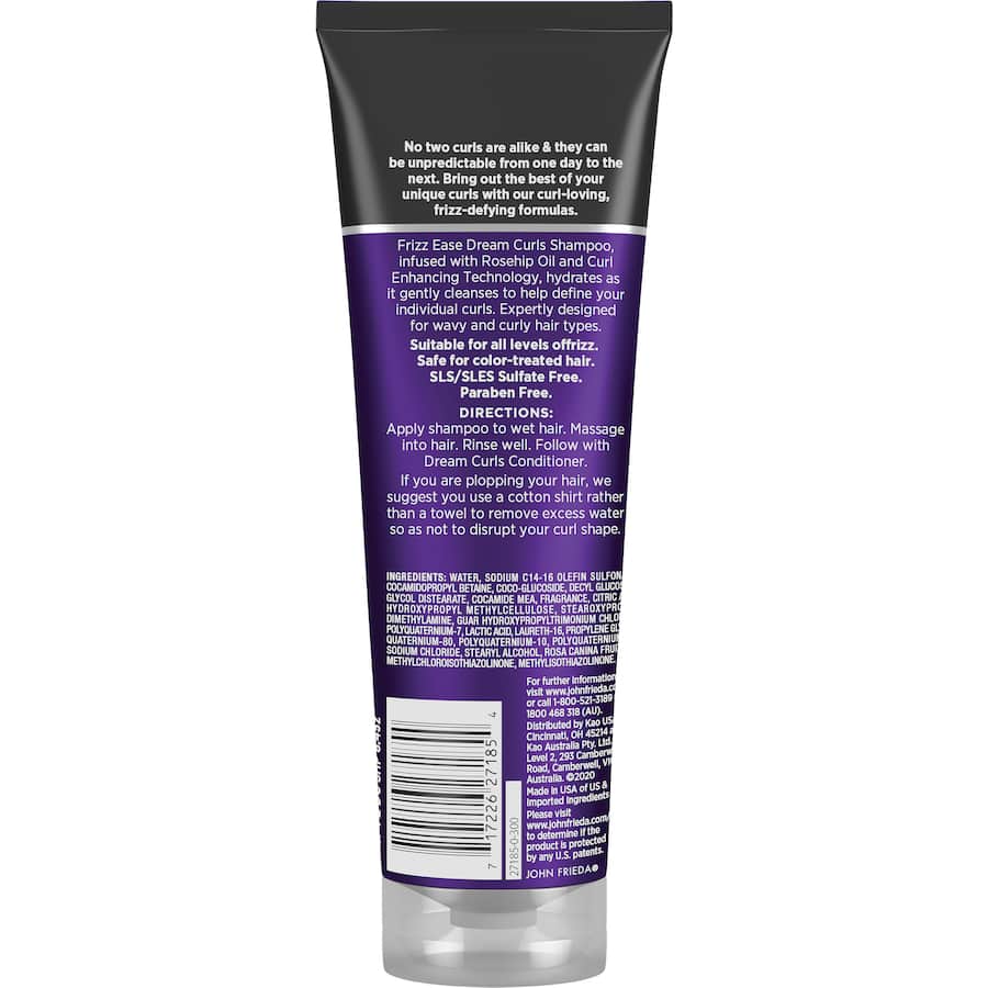 John Frieda Frizz Ease Shampoo Dream Curls 250mL