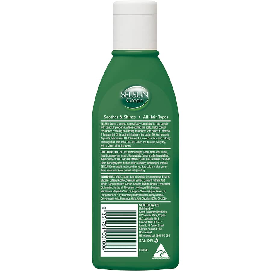 Selsun Green Shampoo Anti-dandruff 200mL