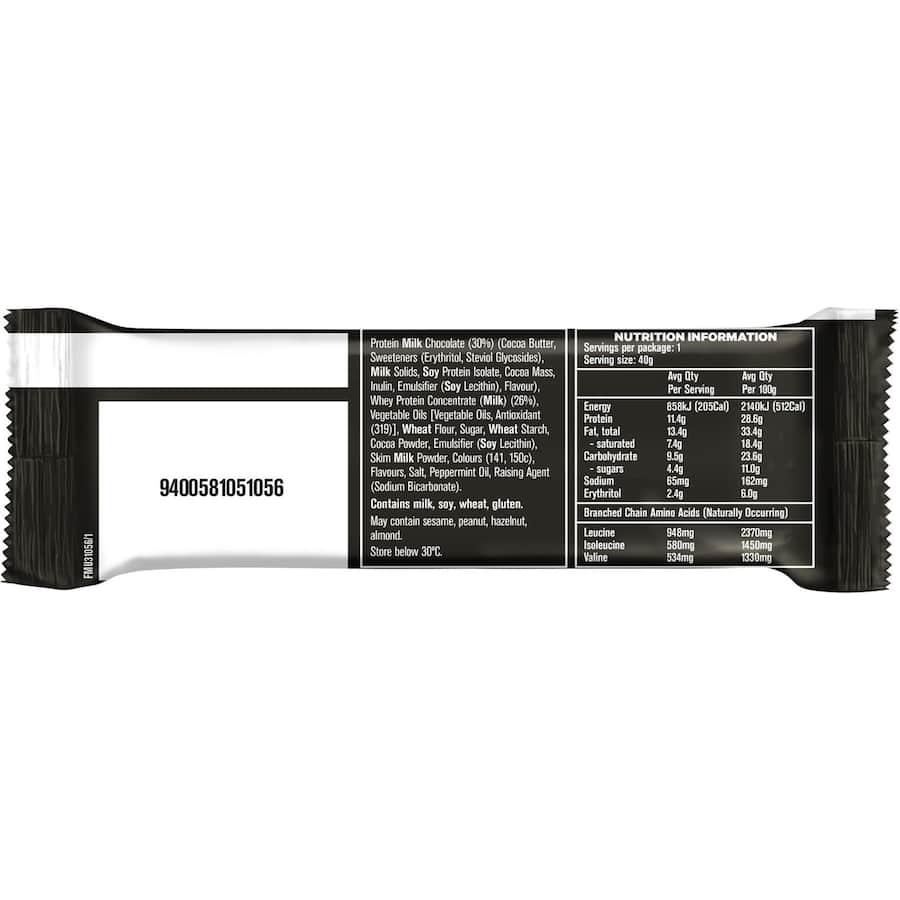 Musashi Protein Bar Choc Mint Wafer 40g