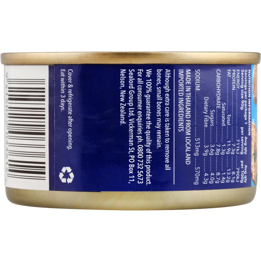 Sealord Spreadables Tuna Spread Original Tear tab can 90g