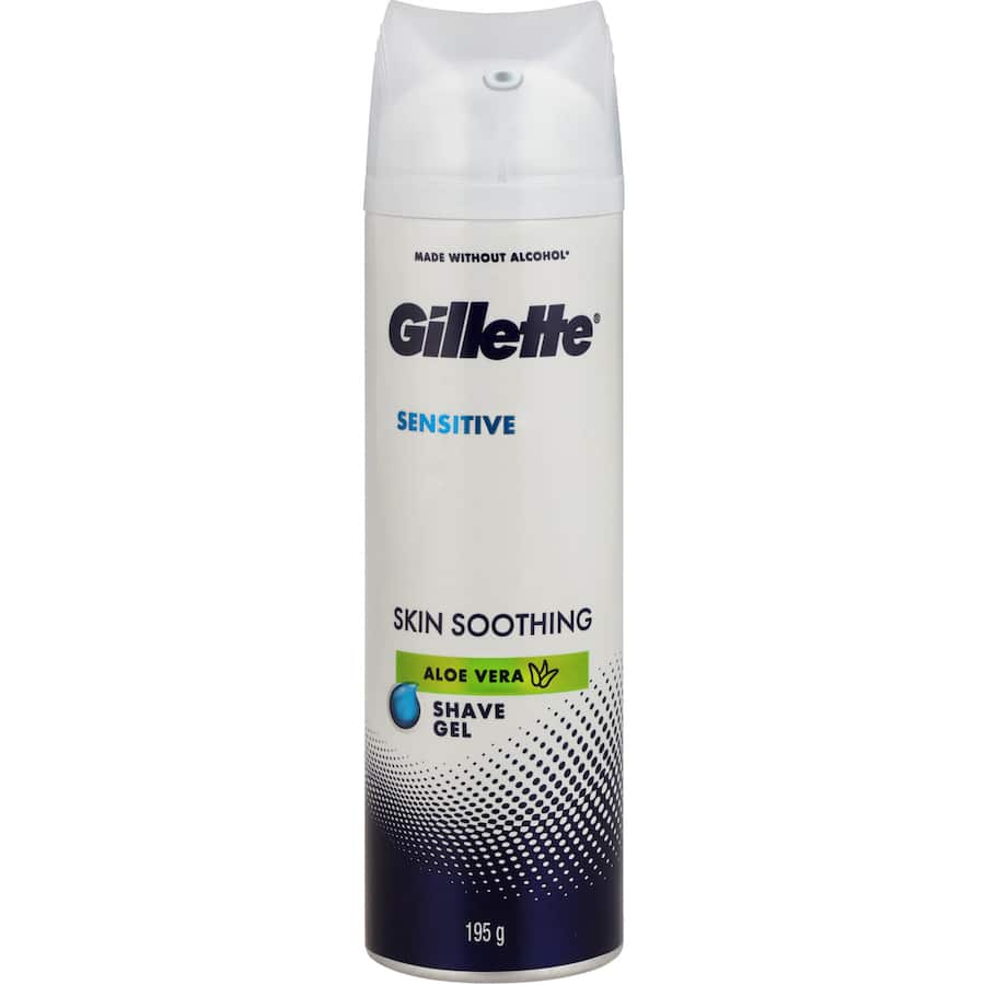 Gillette Sensitive Skin Shave Gel Soothing 195g