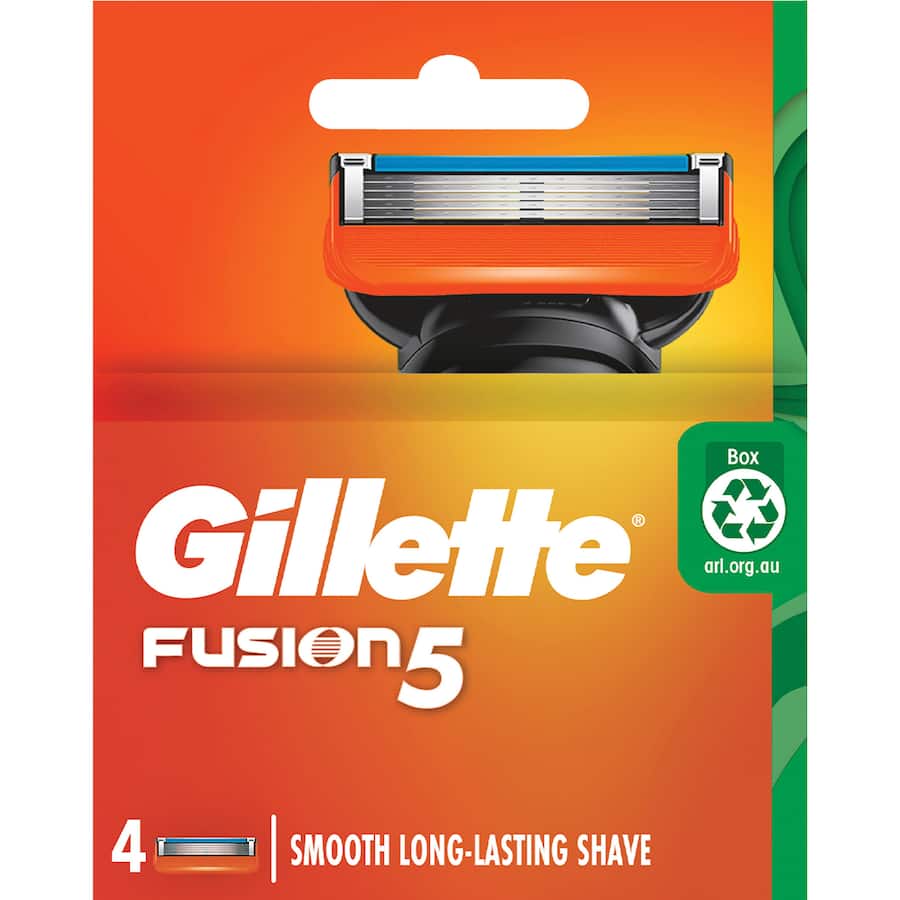 Gillette Fusion 5 Manual Razor Blades Refill 4pack