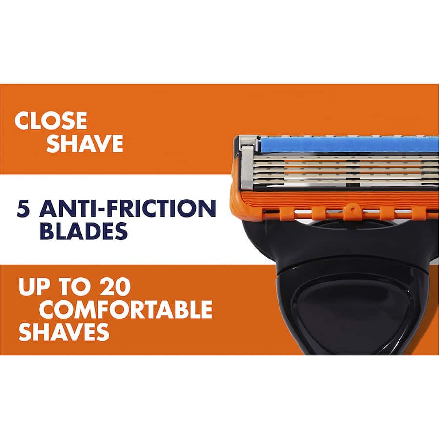 Gillette Fusion 5 Manual Razor Blades Refill 4pack