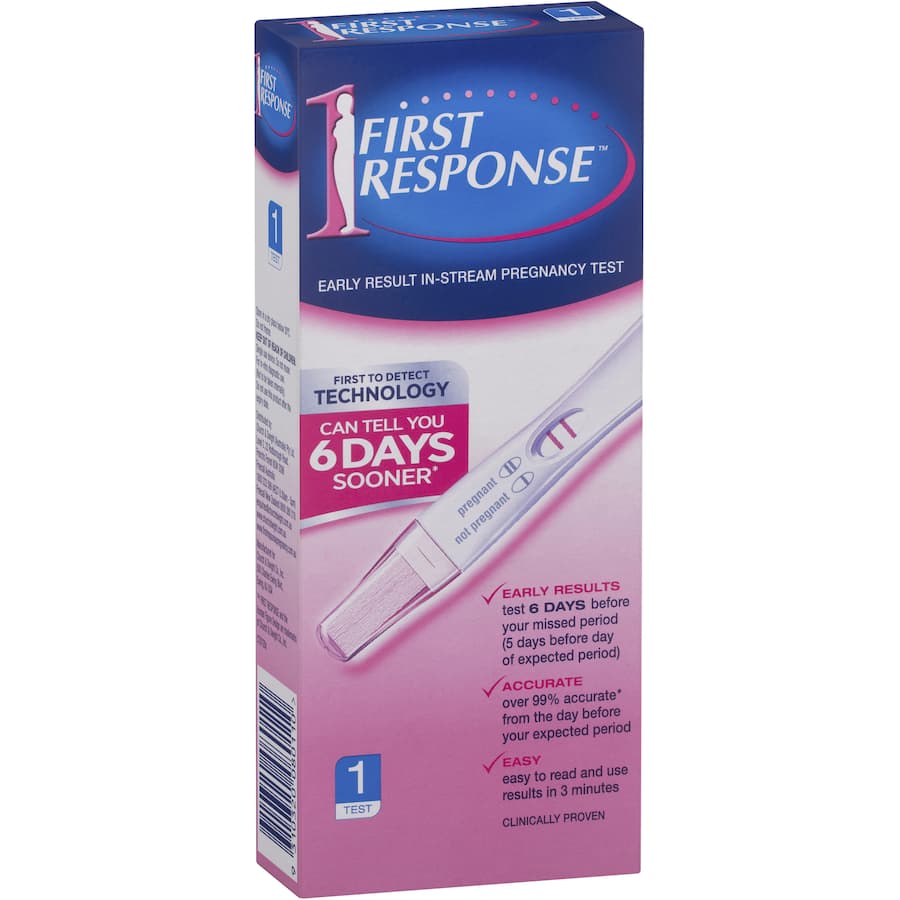 First Response Pregnancy Test Kit Instream 1pack