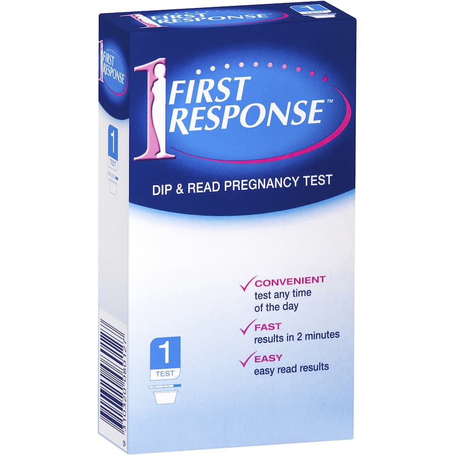 First Response Pregnancy Test Kit Dip And Read 1pack