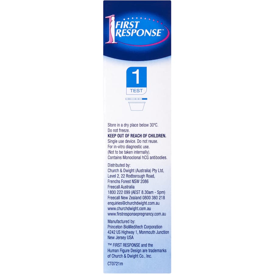 First Response Pregnancy Test Kit Dip And Read 1pack