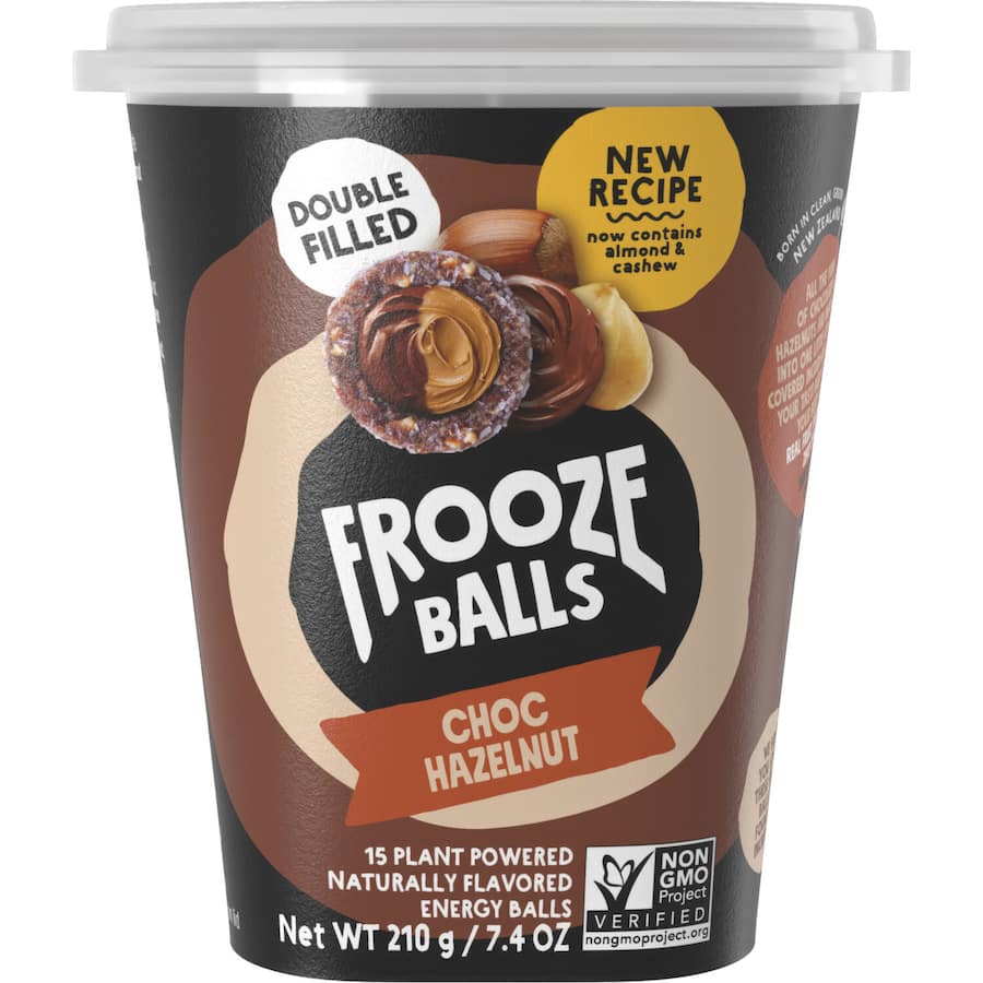 Frooze Balls Snack Balls Choc Hazelnut 210g 15pack