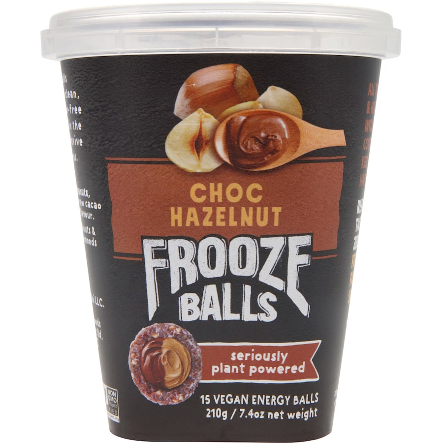 Frooze Balls Snack Balls Choc Hazelnut 210g 15pack