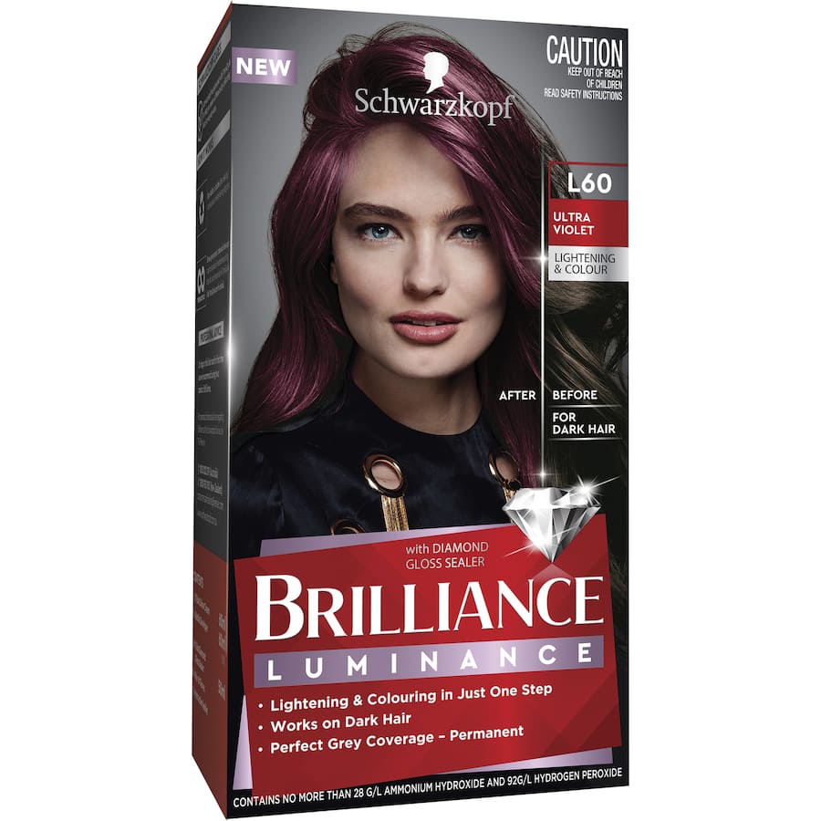 Schwarzkopf Brilliance Hair Colour L60 Ultra Violet 1pack