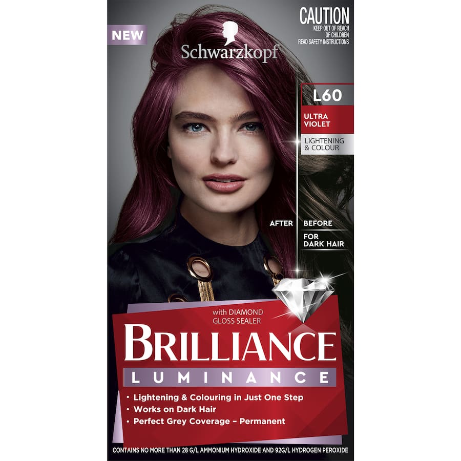 Schwarzkopf Brilliance Hair Colour L60 Ultra Violet 1pack