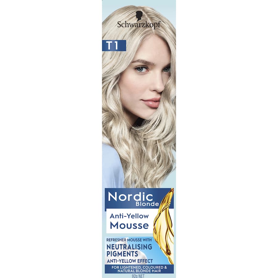 Nordic Hair Mousse T1 Anti Yellow