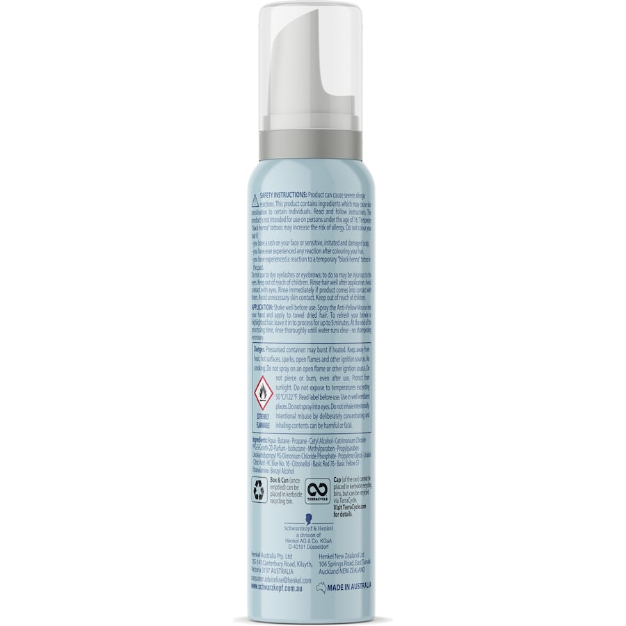 Nordic Hair Mousse T1 Anti Yellow