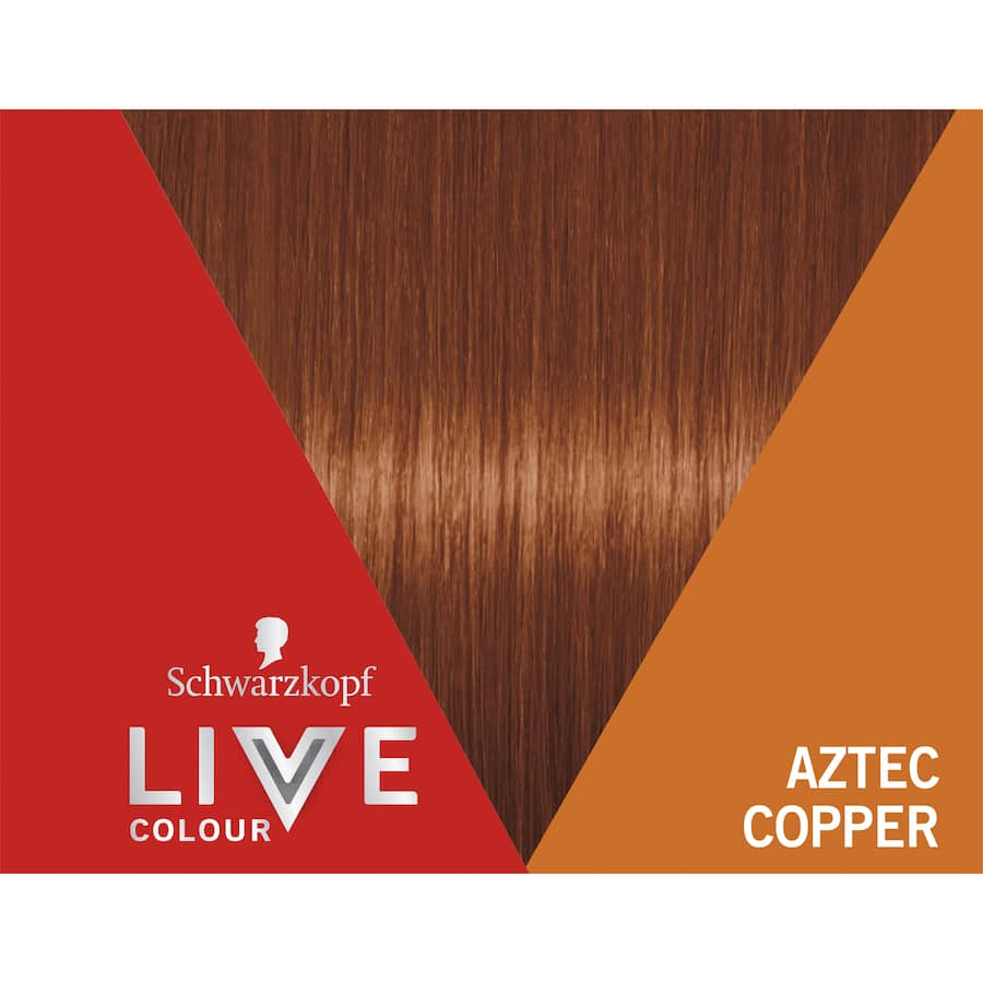 Schwarzkopf Live Colour Hair Colour Aztec Copper 1pack