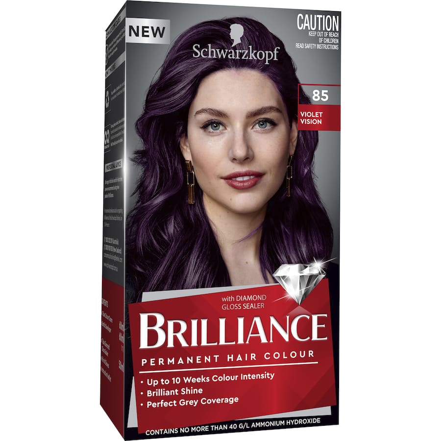 Schwarzkopf Brilliance Hair Colour 85 Violet Vision 1pack