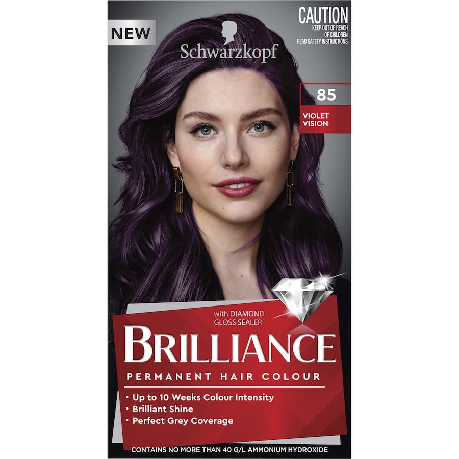 Schwarzkopf Brilliance Hair Colour 85 Violet Vision 1pack