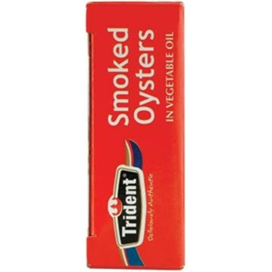 Trident Oysters Whole Smoked In Vege Oil Can 85g