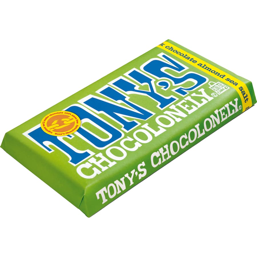 Tony's Chocolonely Chocolate Dark Almond 180g