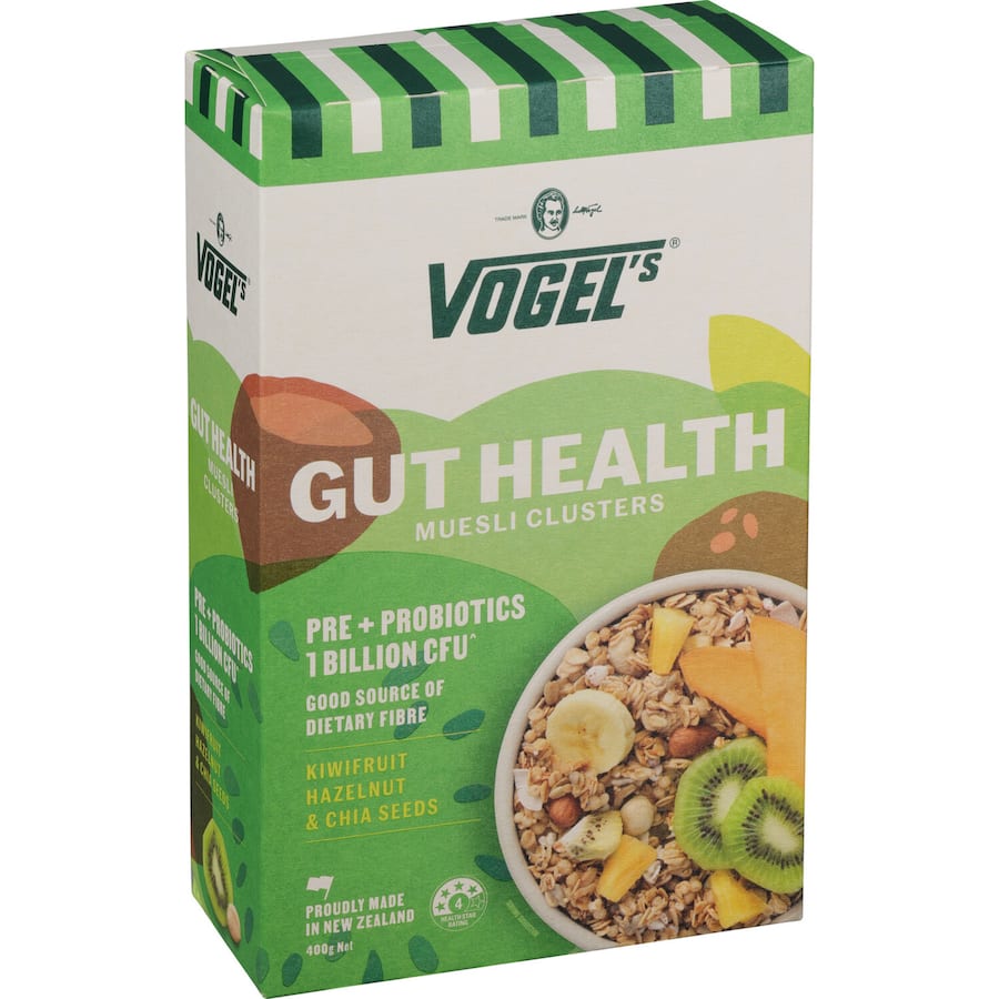 Vogels Muesli Clusters Gut Health 400g