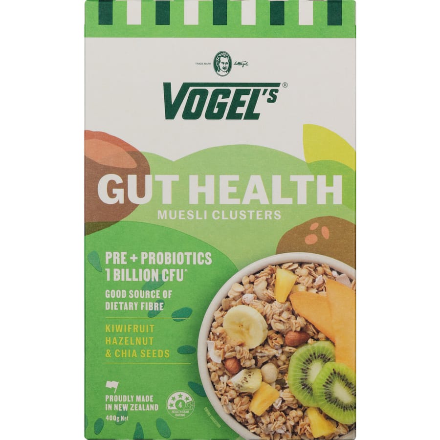 Vogels Muesli Clusters Gut Health 400g
