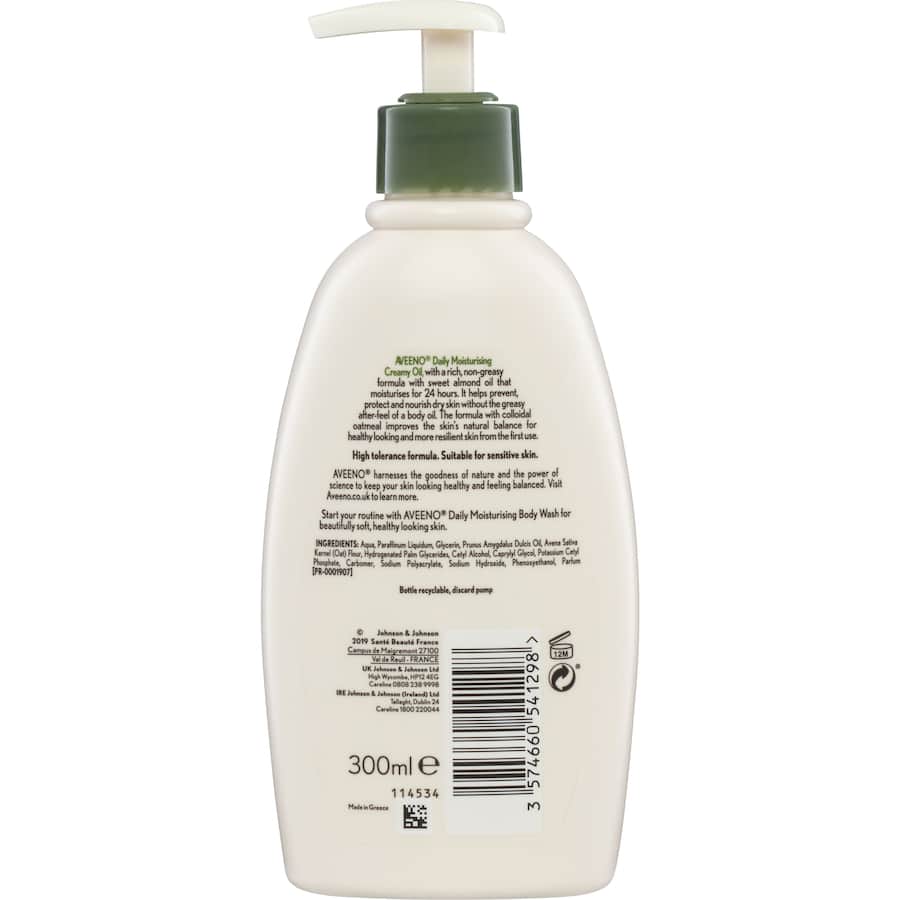 Aveeno Daily Moisturising Creamy Oil 300mL