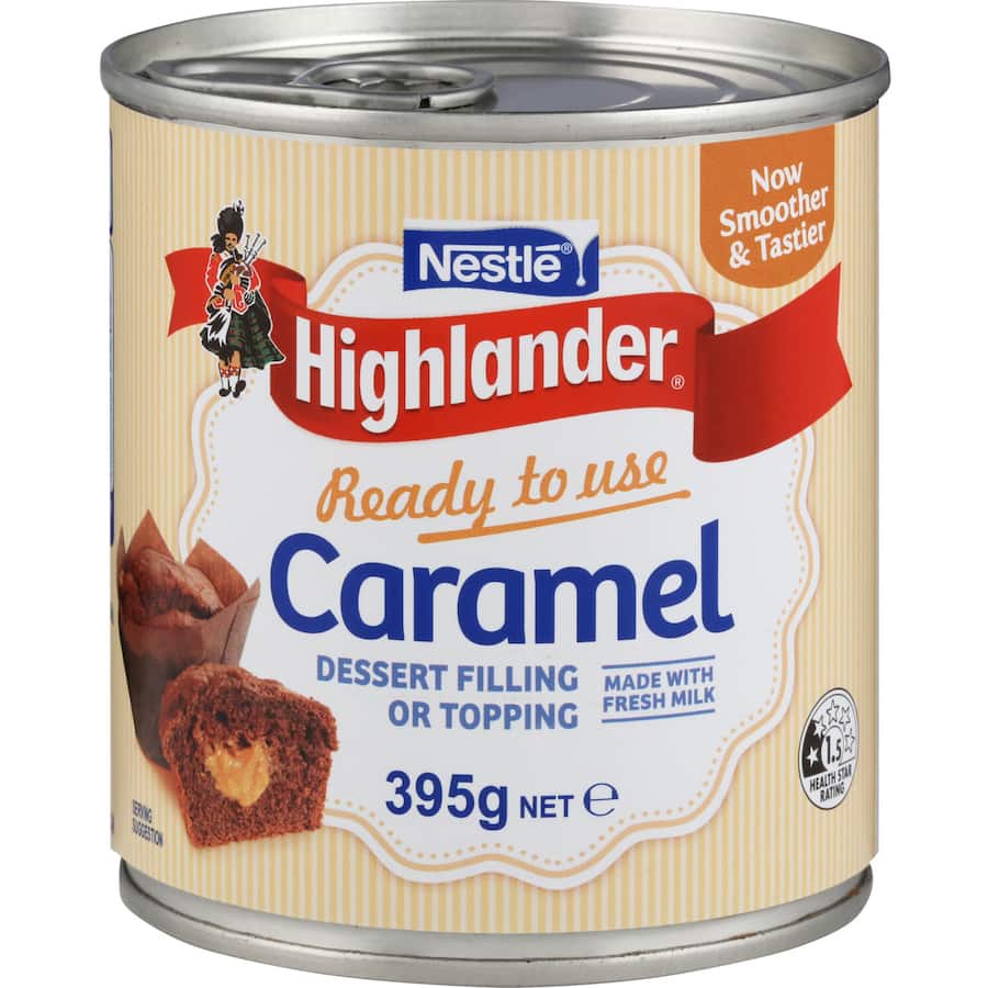 Nestlé Highlander Caramel Filling Can 395g