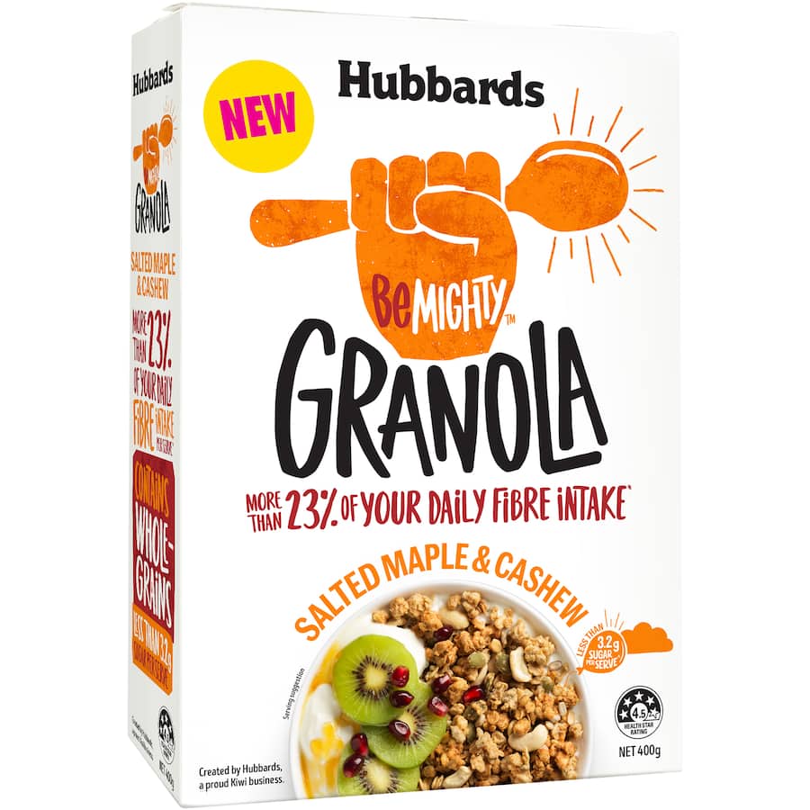 Be Mighty Granola Salted Maple & Cashew 400g