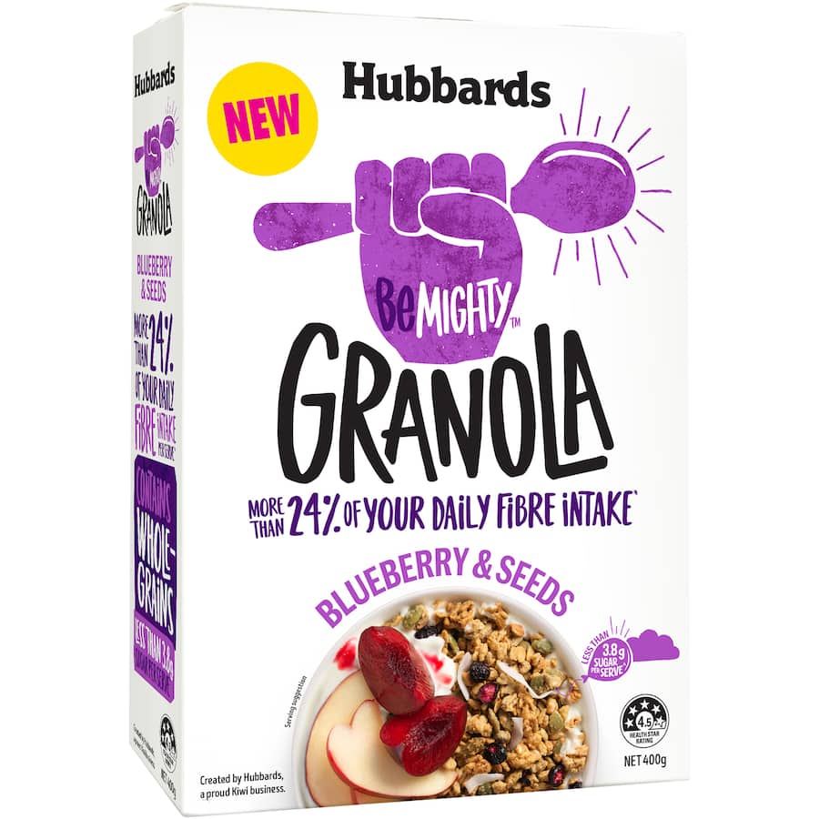 Be Mighty Granola Blueberry & Seeds 400g