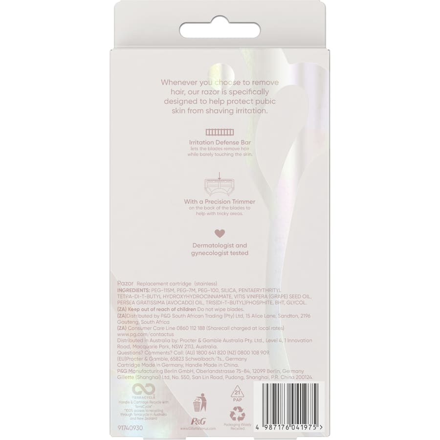 Gillette Venus Pubic Hair & Skin Razor