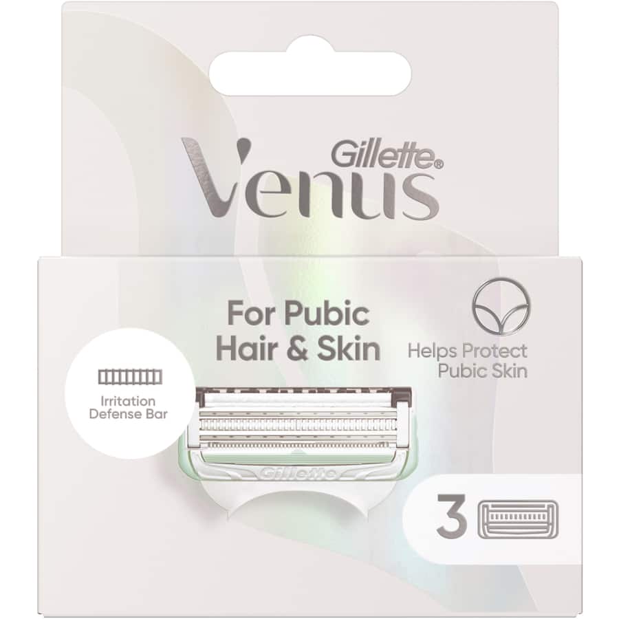 Gillette Venus Pubic Hair & Skin 3pack