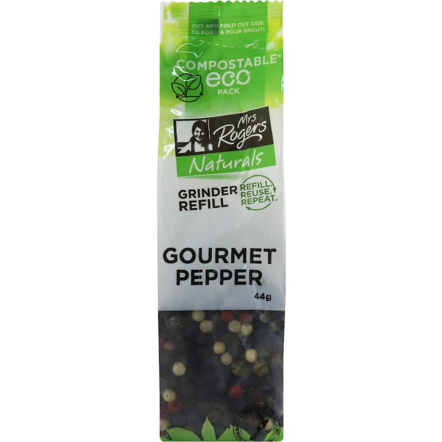 Mrs Rogers Peppercorns Gourmet Mix Refill 44g