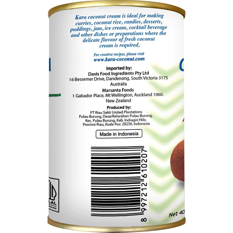Kara Coconut Cream Rich & Creamy Can 400mL