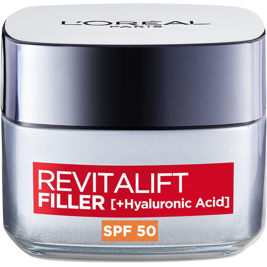Loreal Revitalift Filler Facial Moisturiser Anti-aging Cream Spf50 50mL