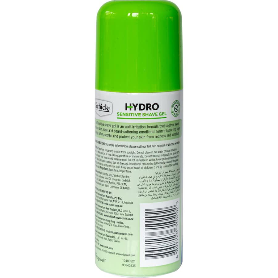 Schick Hydro Shave Gel Sensitive 70g