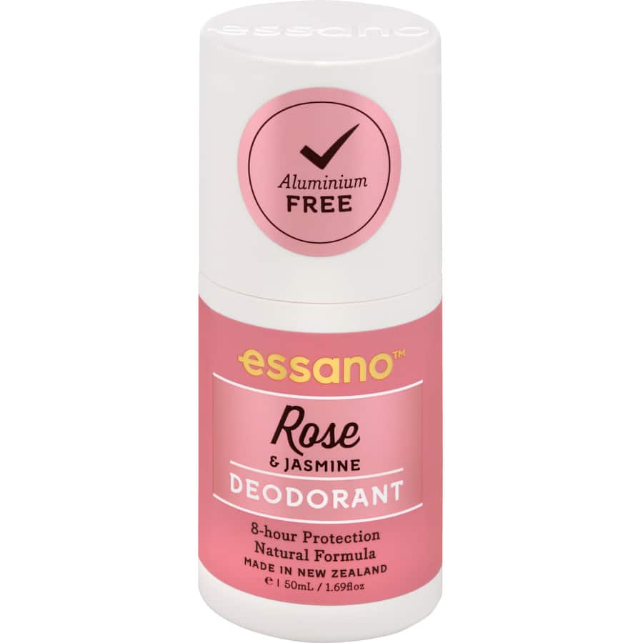 Essano Roll On Natural Deodorant Rose & Jasmine 50mL