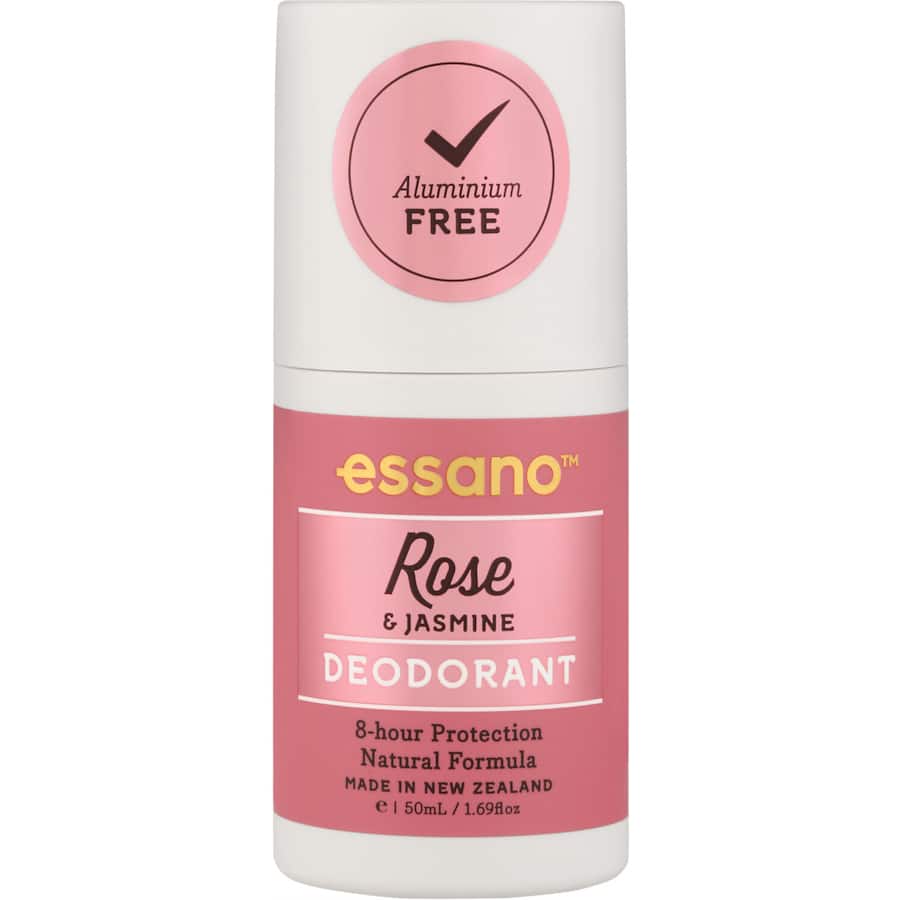 Essano Roll On Natural Deodorant Rose & Jasmine 50mL