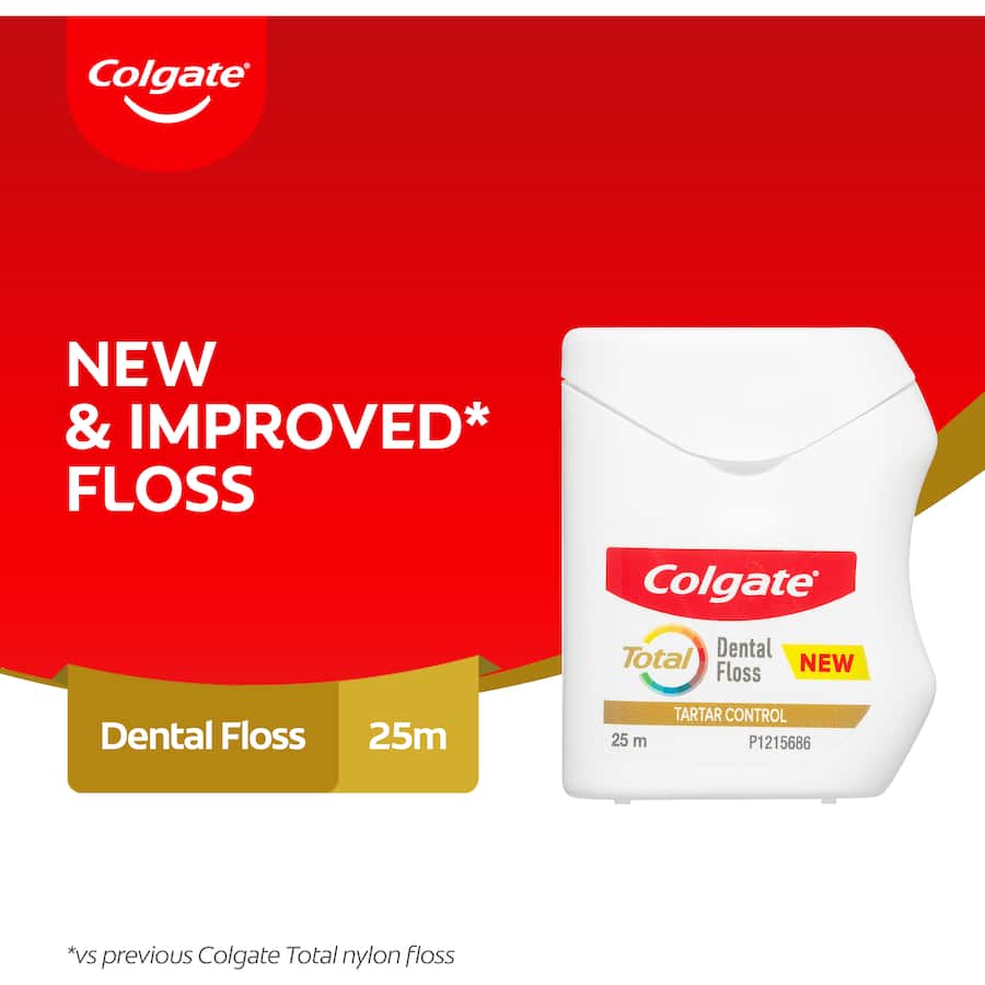 Colgate Total Dental Floss Tartar Control 25m