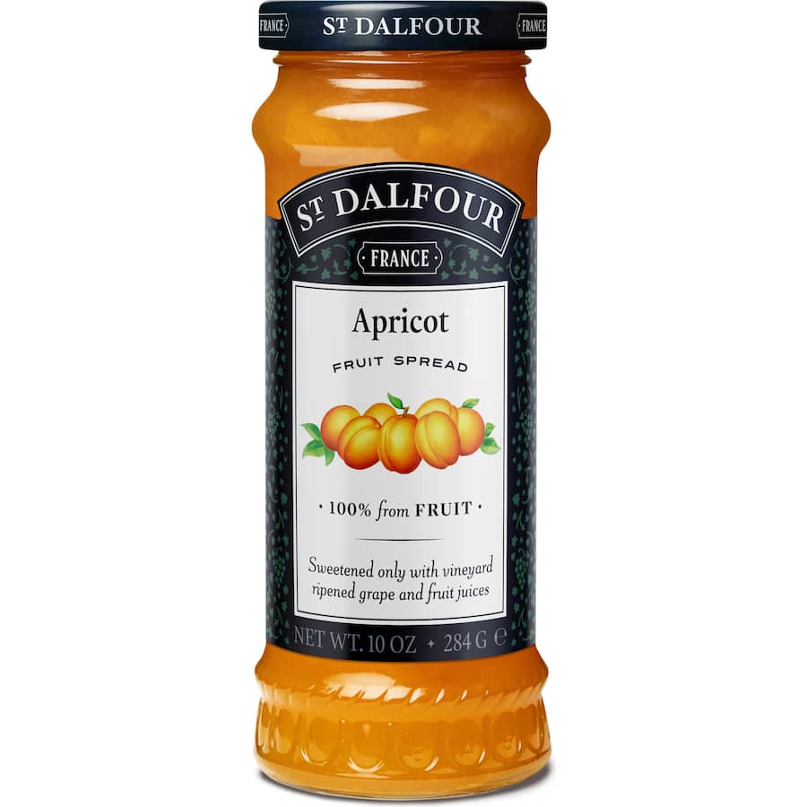 St Dalfour Apricot Jam Thick Spread 284g