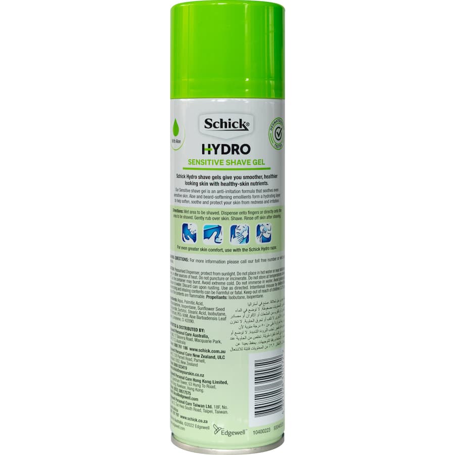Schick Hydro Shave Gel Sensitive 198g