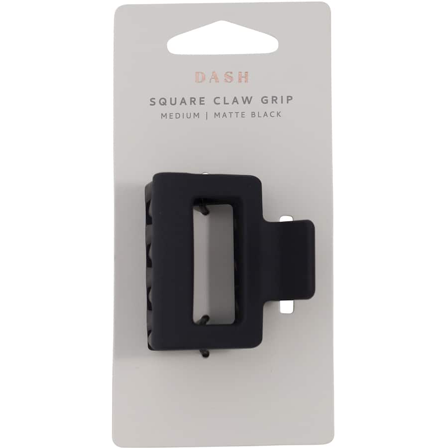 Dash Claw Grip Square Matte Black Medium 1ea
