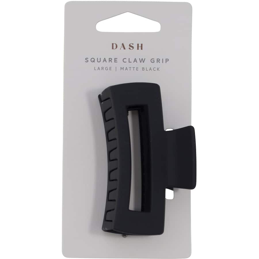 Dash Claw Grip Square Matte Black Large 1ea