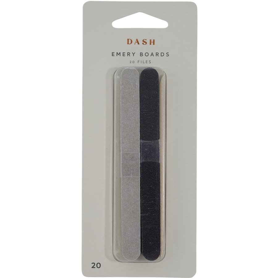 Dash Nail Files Emery Boards 20pack