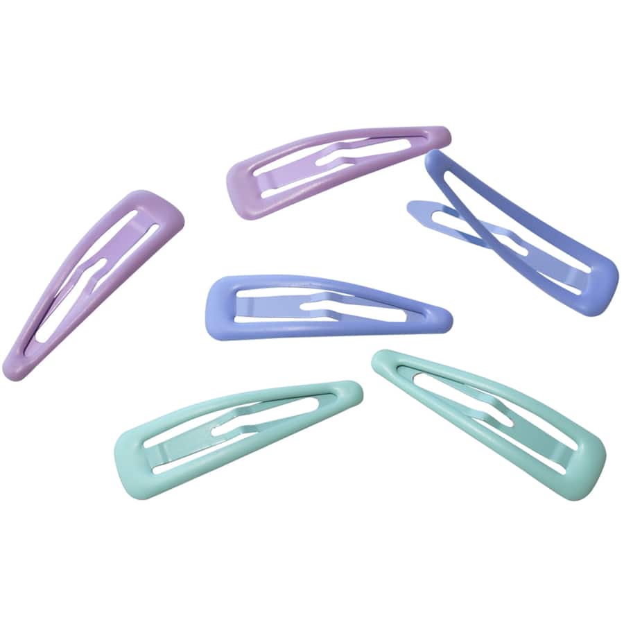 Little Bit Extra Clips One Touch Pastel 6pack
