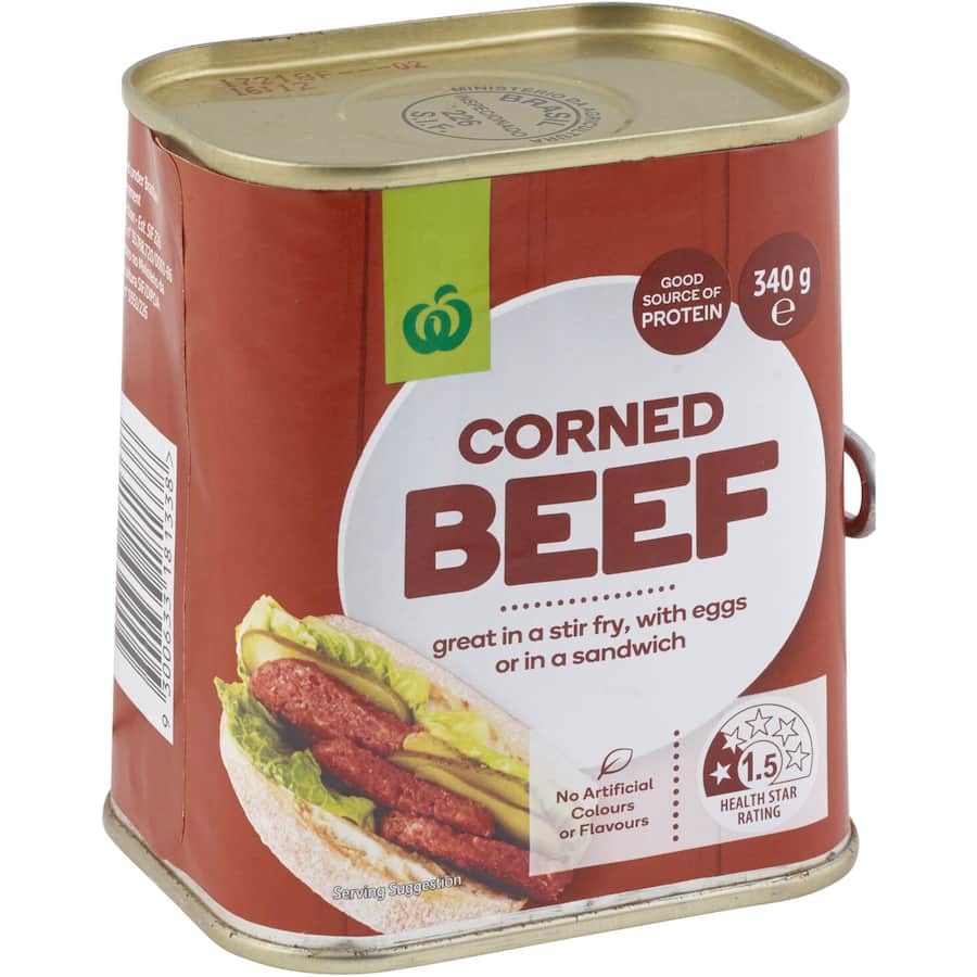 Woolworths Corned Beef 340g
