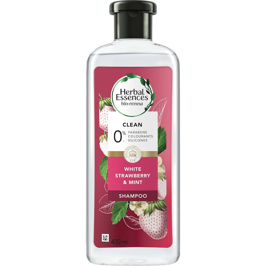 Herbal Essences Bio:renew Cleansing Shampoo White Strawberry & Mint 400mL