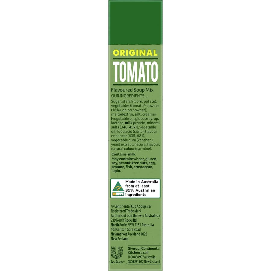 Continental Classics Cup A Soup Original Tomato Pack 80g