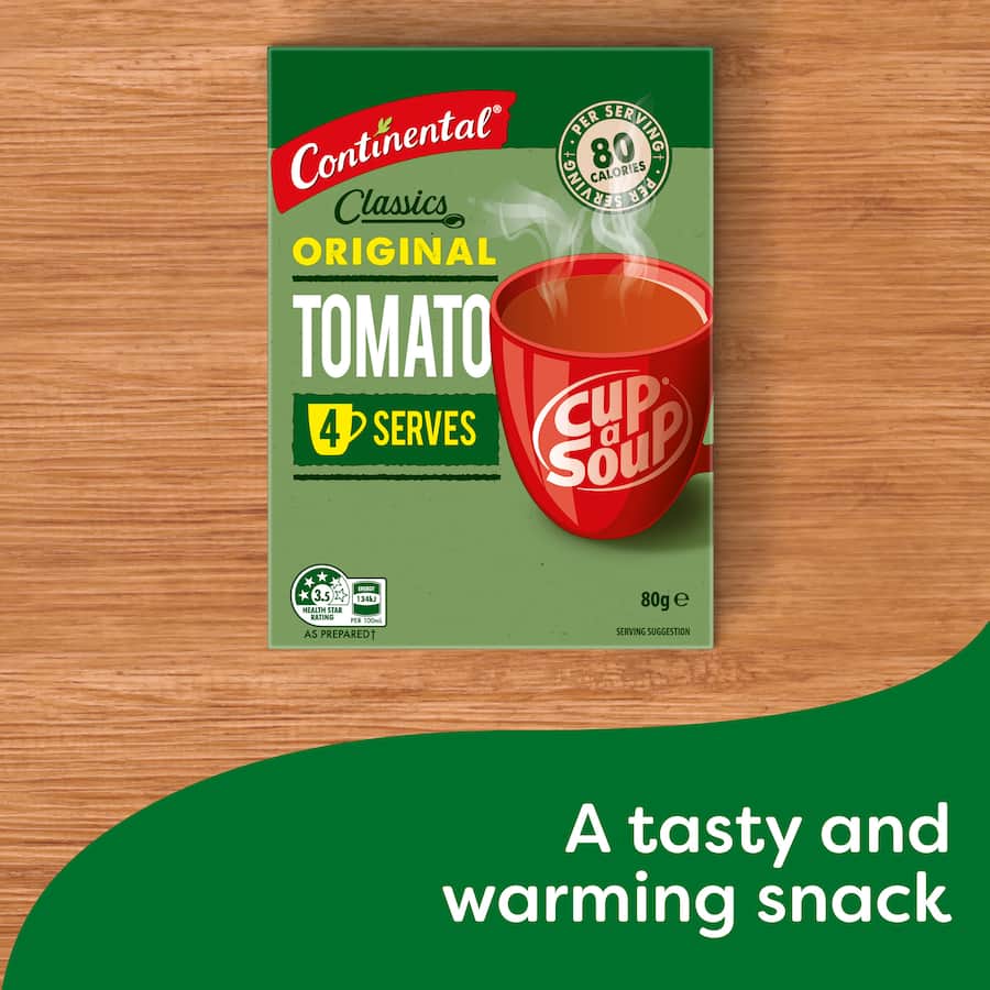 Continental Classics Cup A Soup Original Tomato Pack 80g