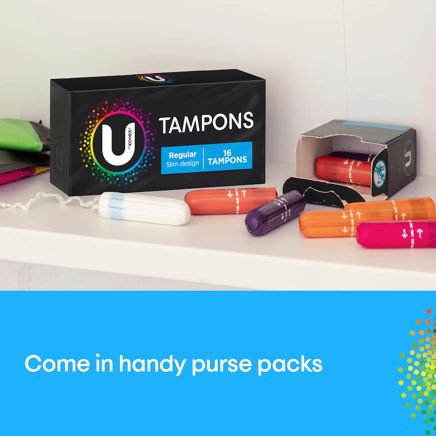 U By Kotex Tampons Regular 16pack